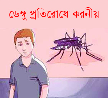 ডেঙ্গু প্রতিরোধে করণীয়